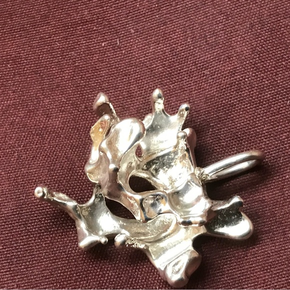 Sterling Silver Large Free Form Pendant - Picture 14 of 16